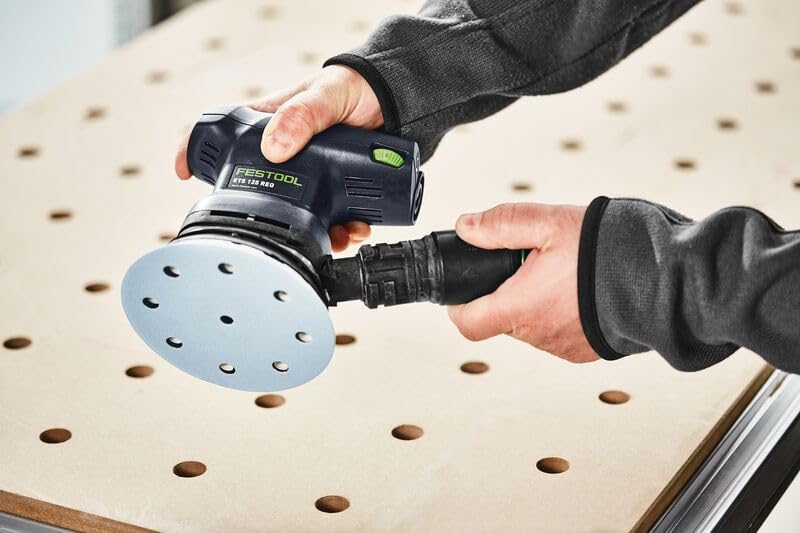 Festool Exzenterschleifer ETS 125 REQ-Plus (mit Schleifteller Ø 125 mm W-HT (weich-HT), Protector, L
