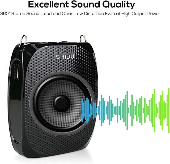 Sprachverstärker Drahtloser Kabellos Stimmverstärker Original shidu Voice Amplifier Pa System Lautsp