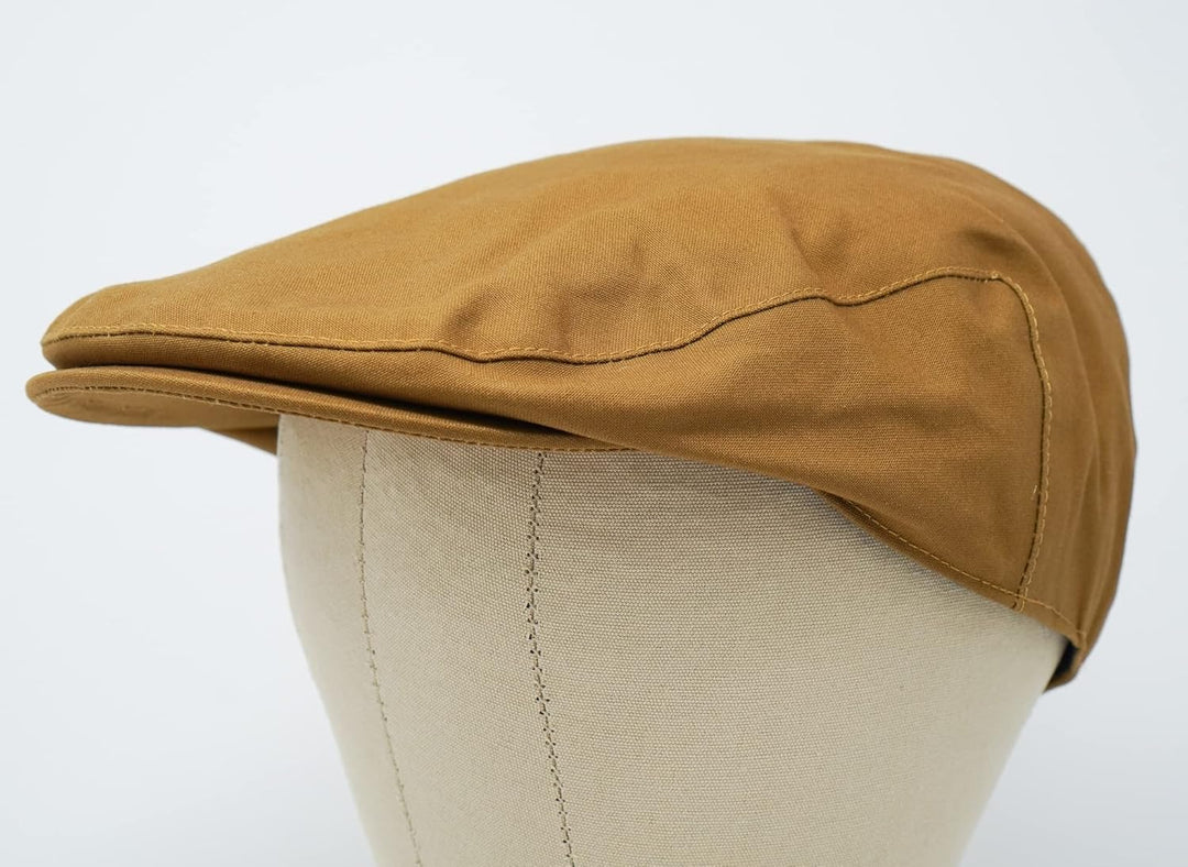 Borges & Scott The Stanley – Wasserdicht – Dry Wax Flat Cap S Tan, S Tan