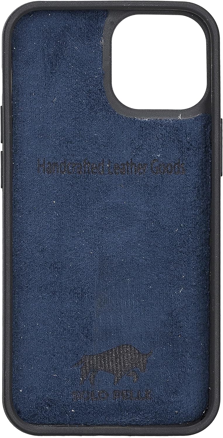 Solo Pelle Lederhülle für das iPhone 13 Mini in 5.4 Zoll Stanford Case Leder Hülle Ledertasche Backc
