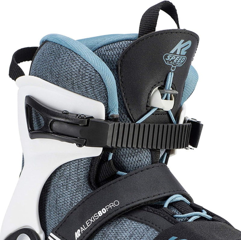 K2 Alexis 80 Pro Inline Skates EU: 40 (UK: 6.5 / US: 9) black - grey - blue, EU: 40 (UK: 6.5 / US: 9