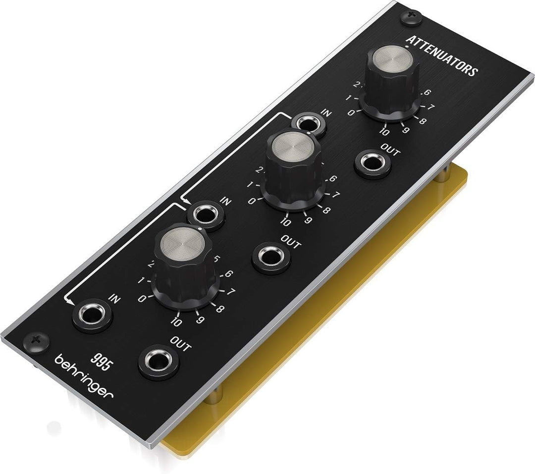 Behringer 995 ATTENUATORS Legendäres analoges Attenuator-Modul für Eurorack, 995 ATTENUATORS