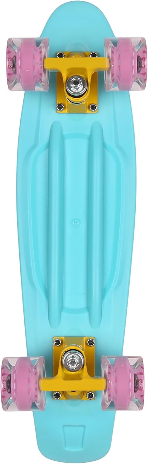 Paw Patrol Chase Holz Skateboard für Jungen 61cm, rutschfestes Brett 20-50kg Stitch 2, Stitch 2