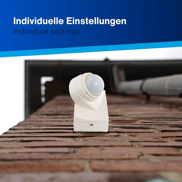 REV 0075362103 Bewegungsmelder, McSensor 360°/12m, Dämmerungsr. 15Min. 2300W, 600VA, weiss Weiss 230