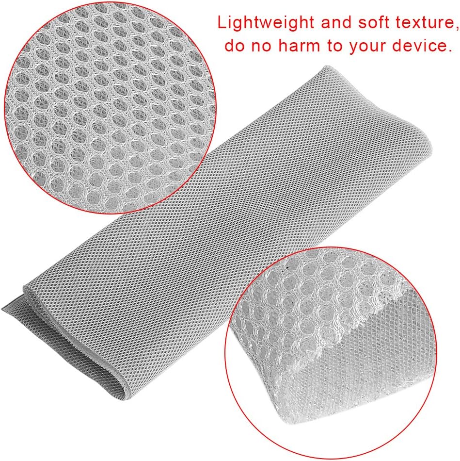 ASHATA Lautsprecher-Abdeckung, Netzstoff, Hi-Fi-Abdeckung, Material 55 x 50 cm, staubdicht, Lautspre