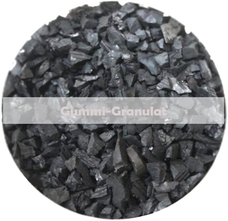 lisaro Gummigranulat von Bester Qualität | 20kg Schwarz – Füllmaterial Made IN Italien Oder Germany