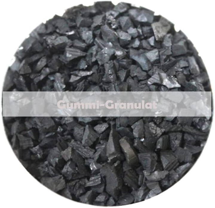 lisaro Gummigranulat von Bester Qualität | 20kg Schwarz – Füllmaterial Made IN Italien Oder Germany