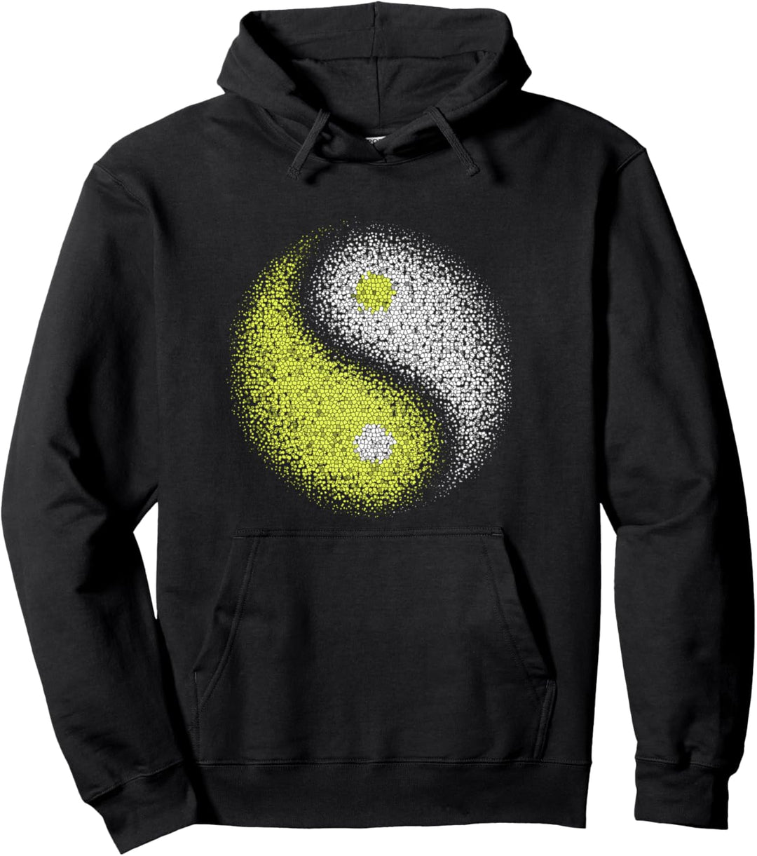 Yin Yang Diagramm Pullover Hoodie