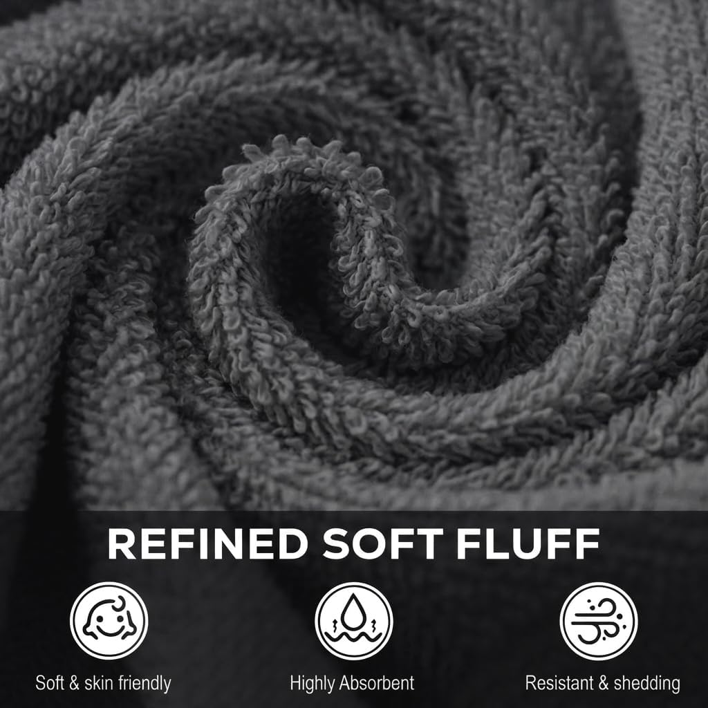 Utopia Towels Baumwoll-Seiftücher-Set, 100% ringgesponnene Baumwolle, hochwertige Flanell-Seiftücher