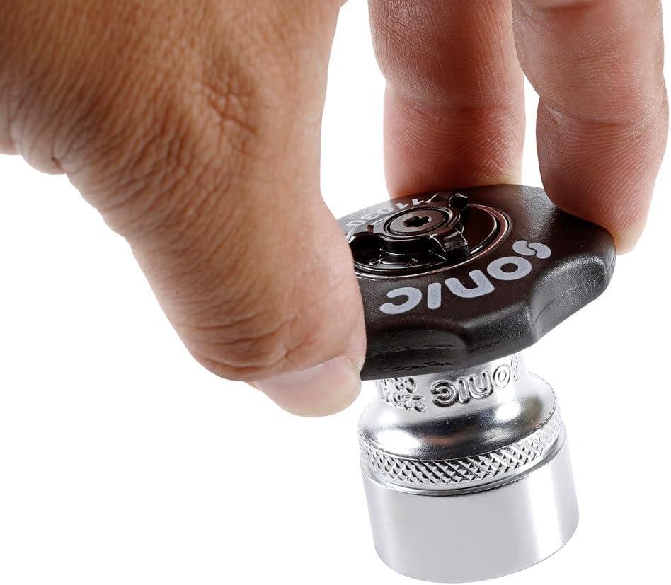 Sonic 1/2" Mini Handratsche Fingerratsche Einhandratsche 72 Zähne