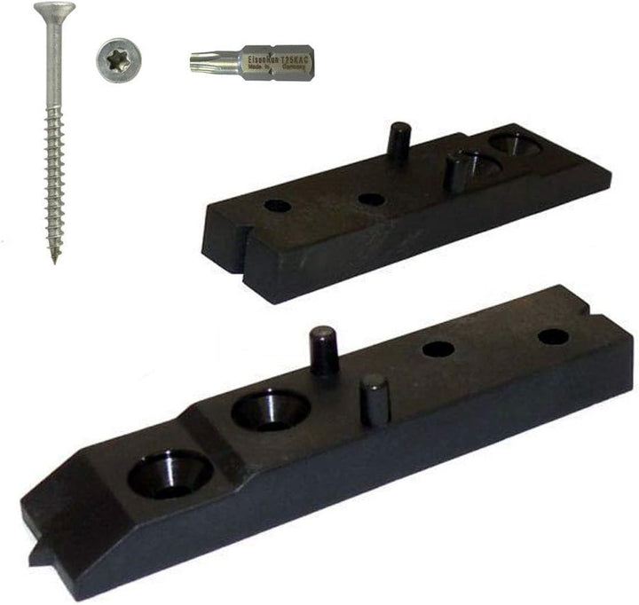 unsichtbare Besfestigung 1 Eimer - 150 Stück Terrassendielen incl. Schrauben A2