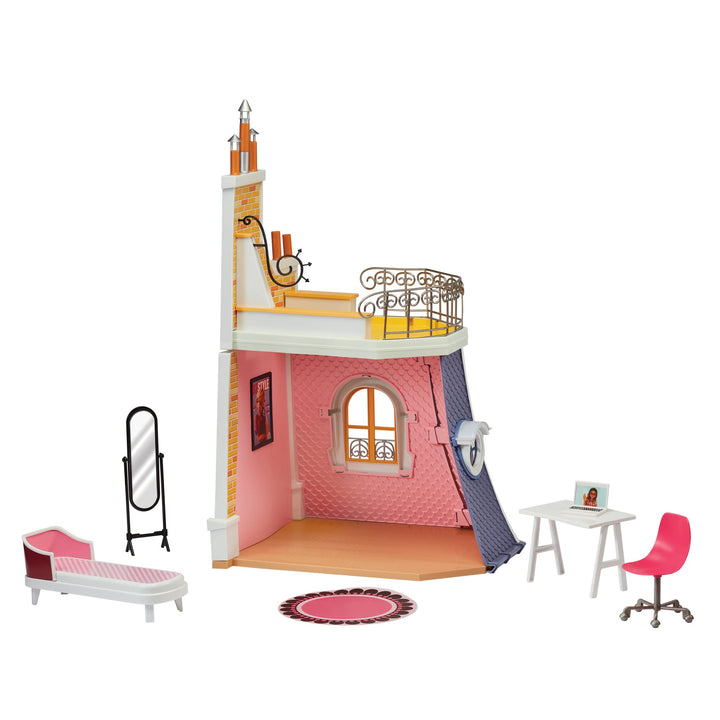 Miraculous Marinette Bedroom and Balcony Playset