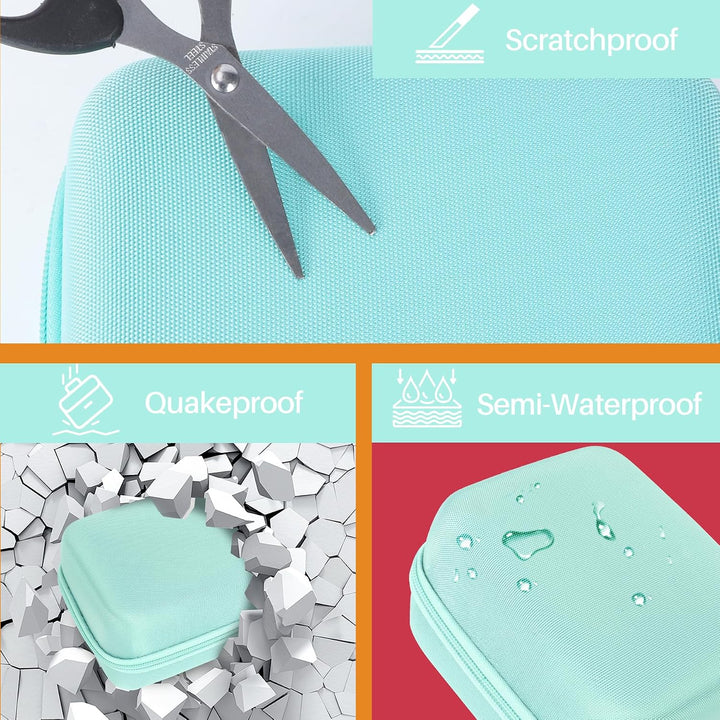 Lebakort Hart Schutz Hülle Etui Tasche für Nelko Fotodrucker PP01 Farbe Tragbarer Mini Fotodrucker (