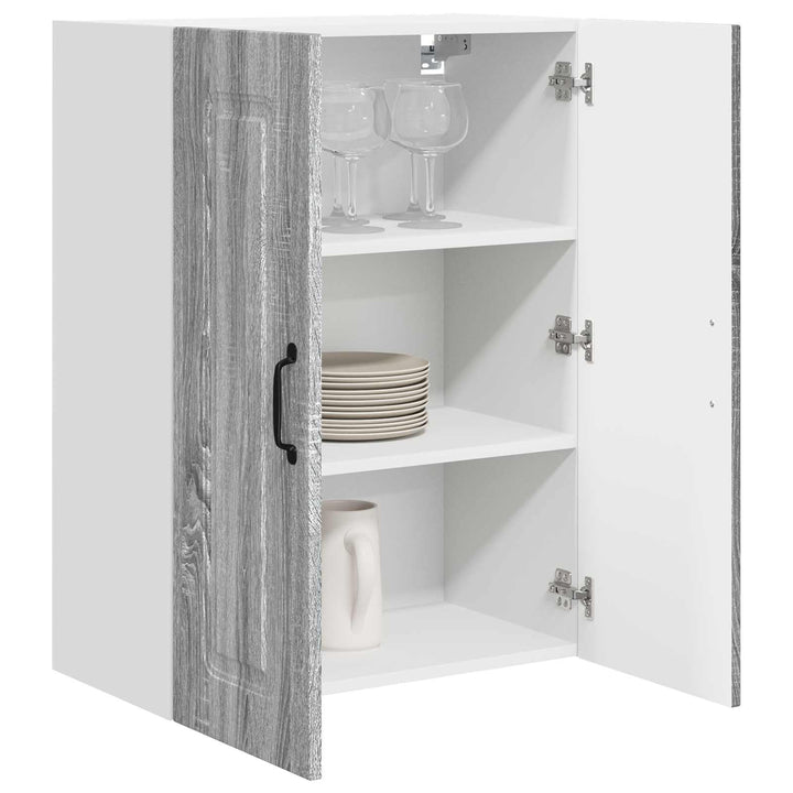 vidaXL Geschirrspülerfront Kalmar Graues Sonoma 60 x 31 x 80 cm, Eleganter moderner Küchenregal, gro