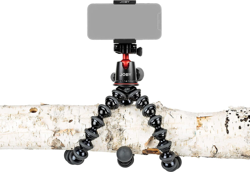 JOBY GorillaPod 5K GripTight Mount PRO Kit. Flexibles Aluminium-Stativ GorillaPod 5K und Kugelkopf 5