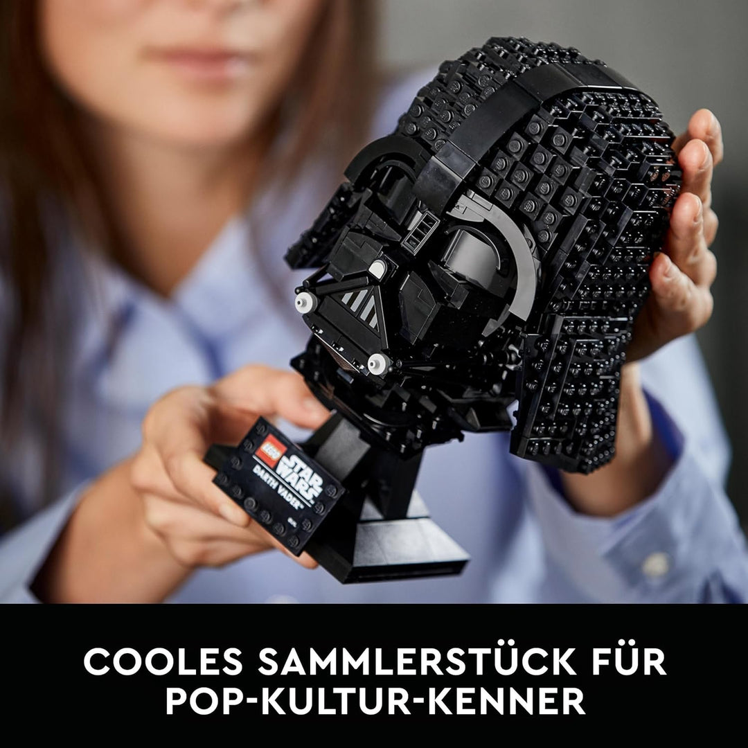 LEGO 75304 Star Wars Darth-Vader Helm Bauset für Erwachsene, Deko, Geschenkidee, Modell zum Bauen un