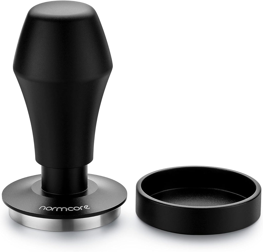 Normcore federbelasteter Kaffeestampfer, Barista-Werkzeug, Espresso-Stampfer mit Matte, passend für