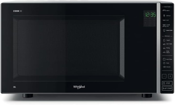 Whirlpool MWP 303 SB Kombination Grill und Mikrowelle / 900 W/ 30 L Garraum / Quartz Grill 1050 W /