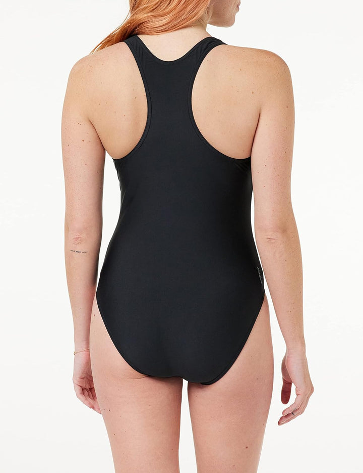 Zoggs Damen Coogee Sonicback Ecolast Bademode 34 Schwarz, 34 Schwarz