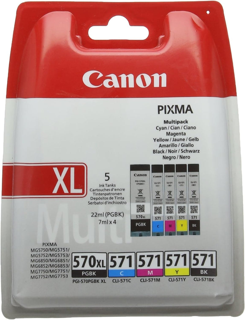 Canon PGI-570XL/CLI-571 PGBK Combo, schwarz