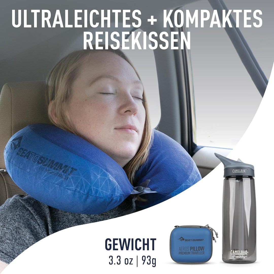 Sea to Summit - Aeros Premium Lendenkissen - Aufblasbares Stützkissen - Entlastung des unteren Rücke