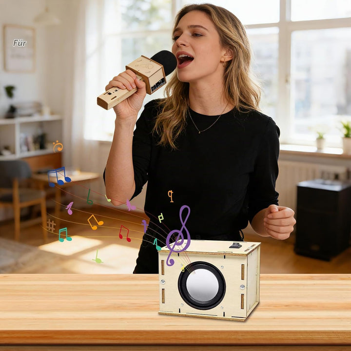 DIY Bluetooth Lautsprecher und Mikrofon Set, Elektronik Bausatz, Bluetooth Lautsprecher Bausatz, Hol