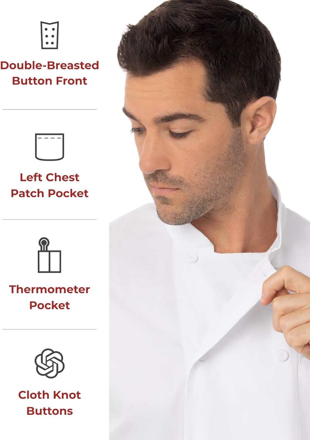 Chef Works Montreal Basic Cool Vent Jacke XL, XL