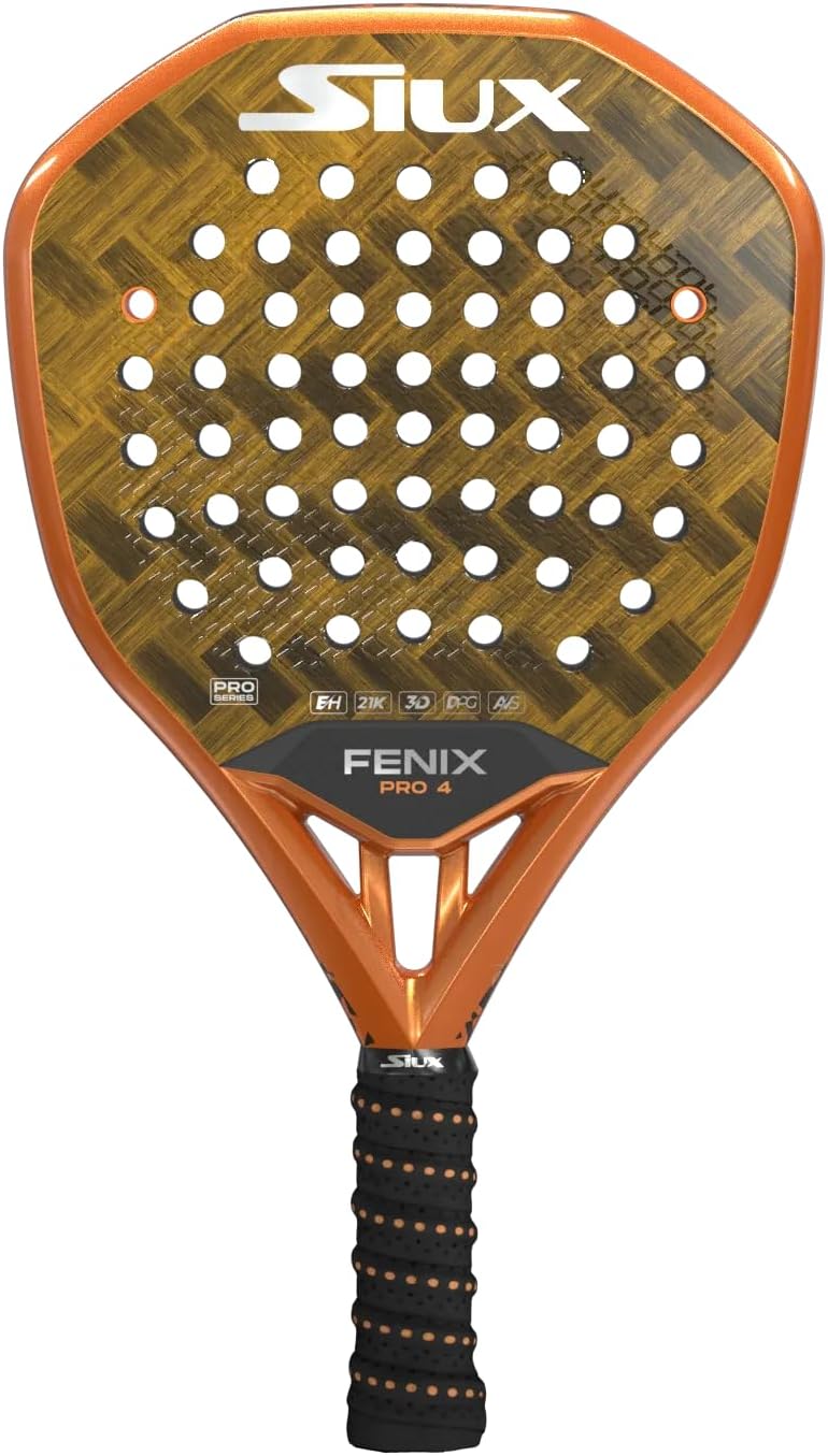 Siux Fenix Iv Javi Ruiz Pro Padelschläger orange g NEU