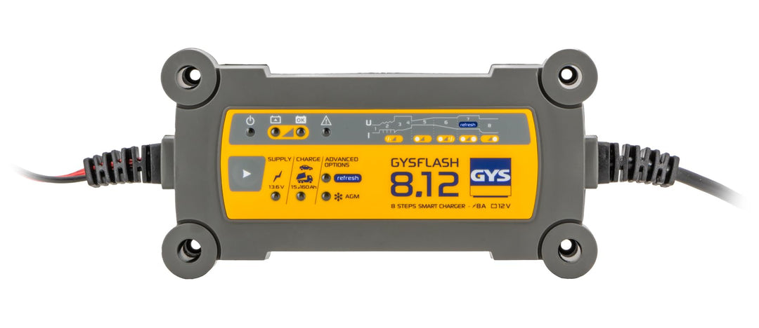 GYS GYSFLASH 8.12 029385 Automatikladegerät 12V 8A