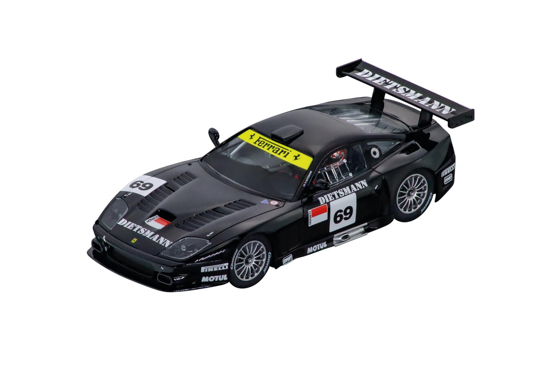 Carrera Digital 124 Ferrari 575 GTC, No. 69 – Slotcar mit Lichtfunktionen, digital codierbar & detai