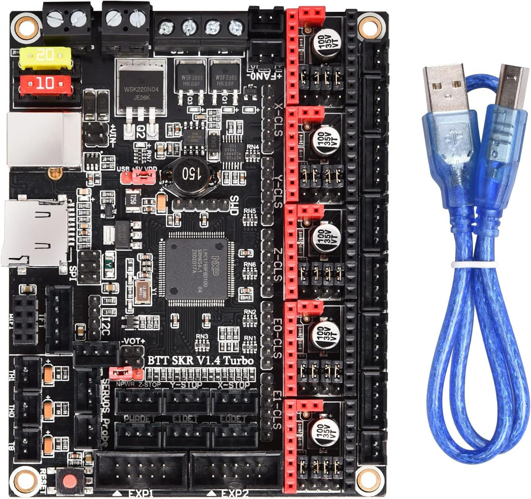 BIGTREETECH TMC2240 V1.0 Stepper Motor Driver 3A Peak Ultra Silent Driver SPI Mode for Manta M8P/M5P