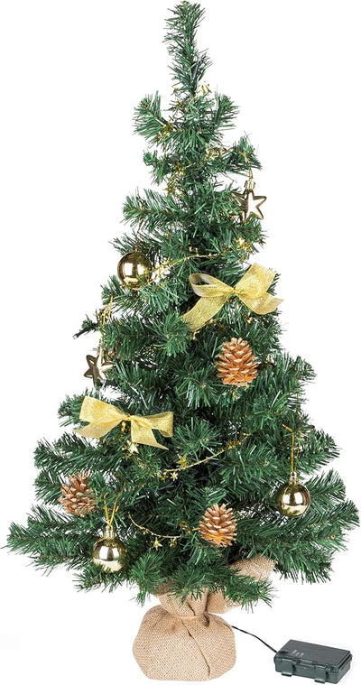Bambelaa! Weihnachtsbaum Künstlich Mit Beleuchtung Geschmückt Tannenbaum Dekoriert Christbaum Beleuc
