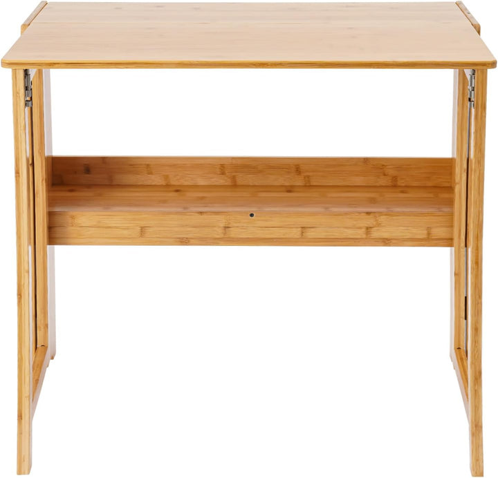 Klappbarer Schreibtisch, Kleiner Klapptisch, Heimbüro Klapptisch, Faltbarer Kompaktschreibtisch für