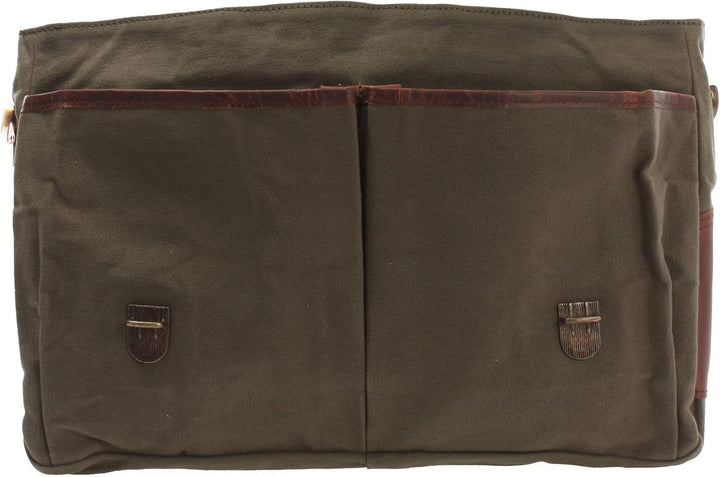 LECONI Collegetasche grosses Messenger Bag Tasche Arbeitstasche für Herren &amp; Damen DIN A4 Schultasch