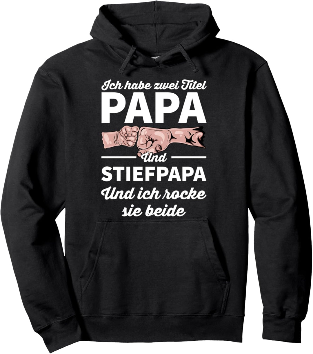 Lustig Männertag Himmelfahrt Bonus Vater Stiefvater Geschenk Pullover Hoodie