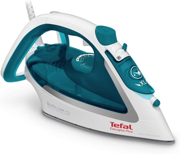Tefal Dampfbügeleisen Easygliss Plus FV5718 | Durilium Airglide Bügelsohle | 2500 W | Schnelle Aufhe
