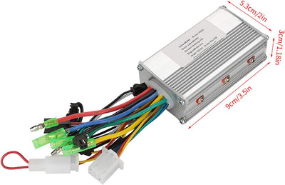 Brushless Controller 24V 350W Elektrofahrrad Brushless Motor Controller Aluminium Motor Controller f