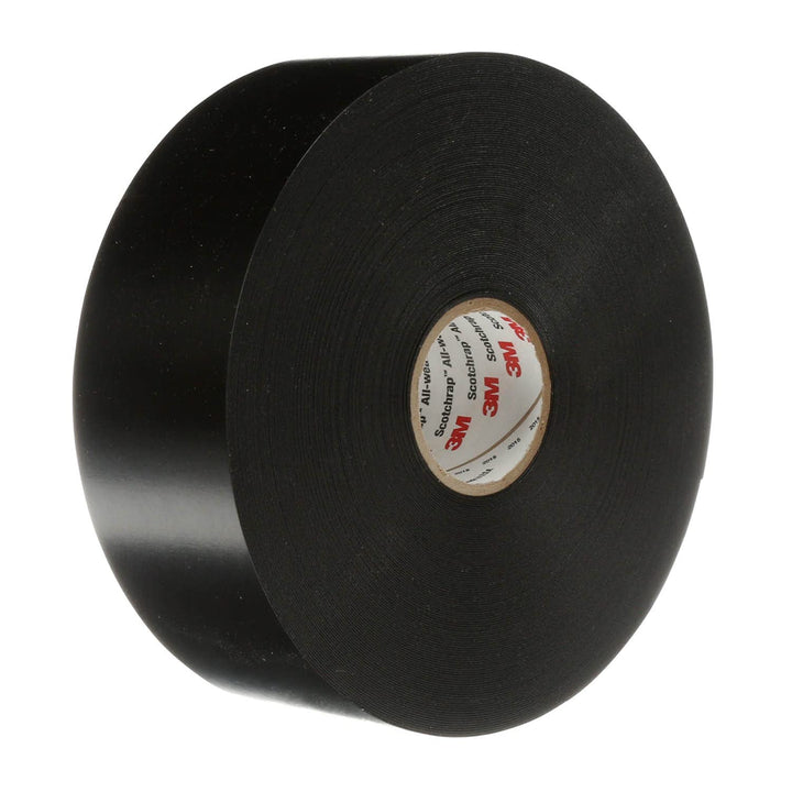 3M Scotchrap Vinyl-Korrosionsschutzband 51, schwarz, unbedruckt, einfache Anwendung, PVC-Rückseite,