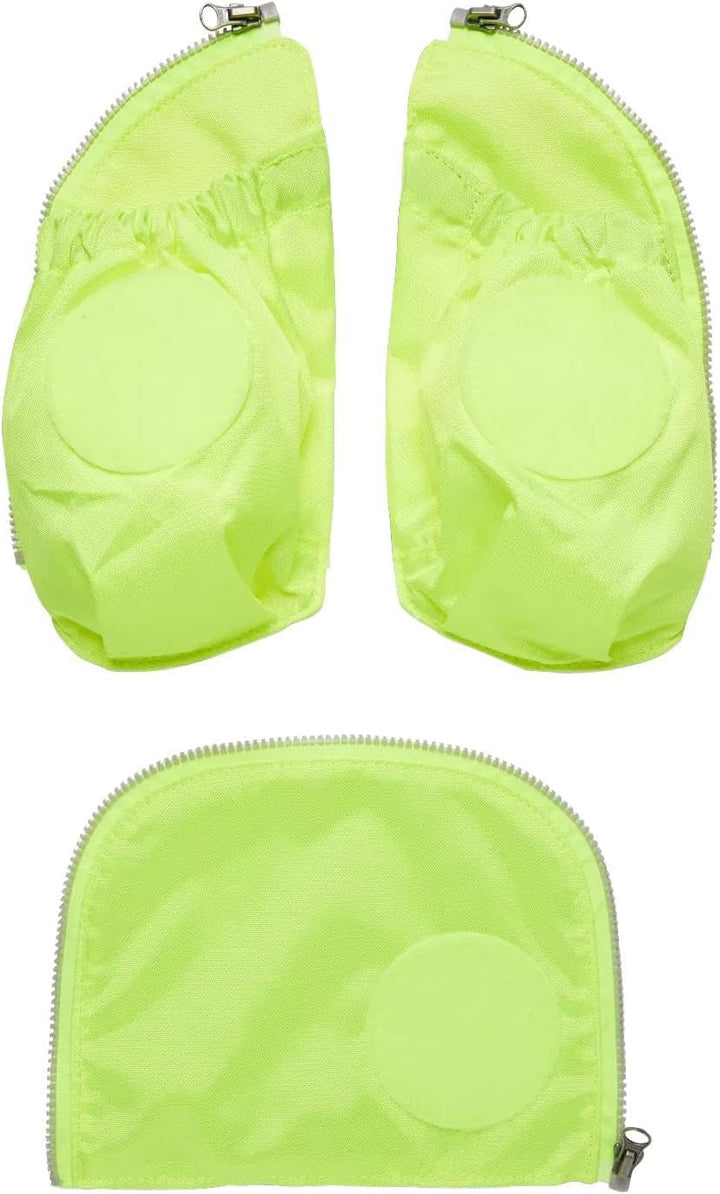 ergobag pack Seitentaschen Zip Set Sichtbarkeits-Set mit Seitentaschen, pack, cubo und cubo light ge