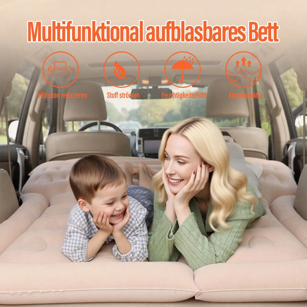 Ergocar Auto Luftmatratze SUV Aufblasbare Matratze mit Pumpe MPV Air Bett Camping Auto Kissen Erhöht