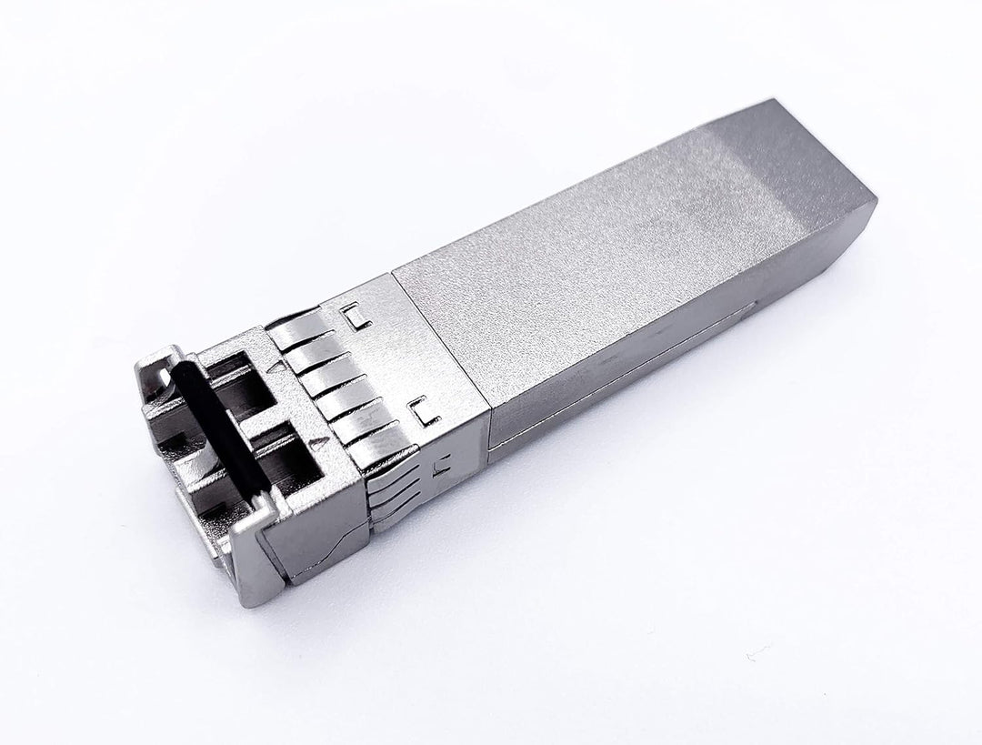 Elfcam - 10Gb SFP+ Glasfaser-Transceiver-Modul, LC/UPC Duplex Multimode-Anschluss (OM3/OM4), 10GBase
