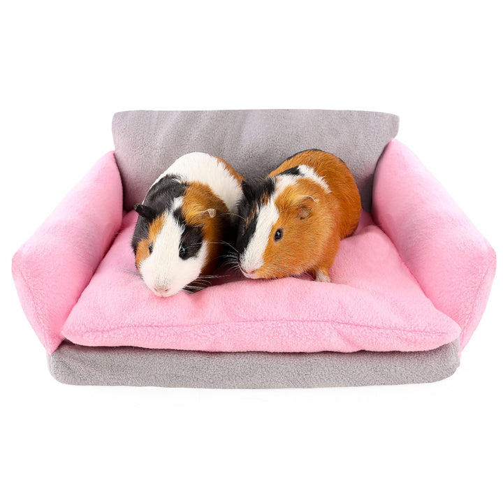ONEJU Meerschweinchen-Bett, Meerschweinchen-Sofa, Kaninchen-Bett, Kaninchen-Sofa, Meerschweinchen-Kä