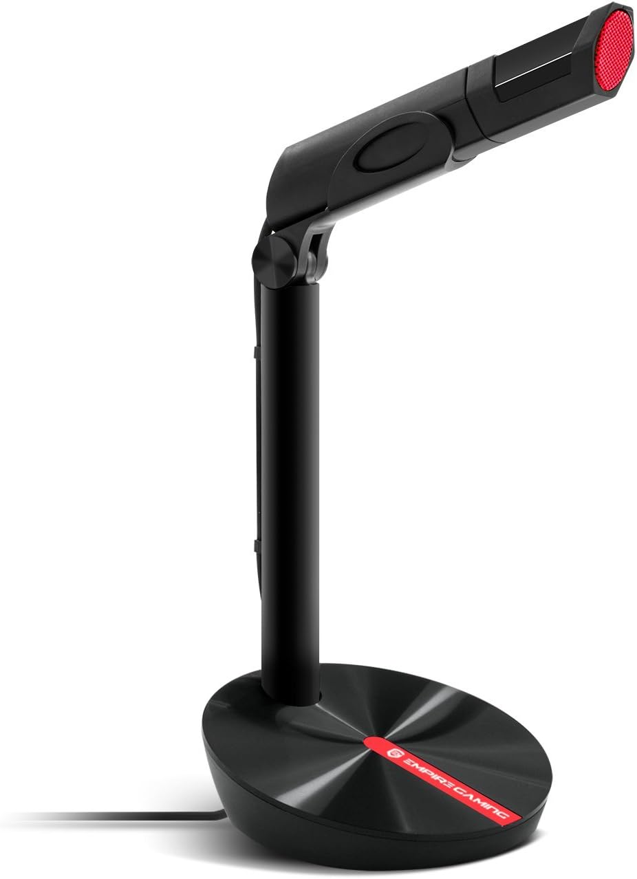 EMPIRE GAMING- Microphone for PC, Mac, Consoles - Micro Ideal Podcast YouTube, Streaming Twitch, Cha