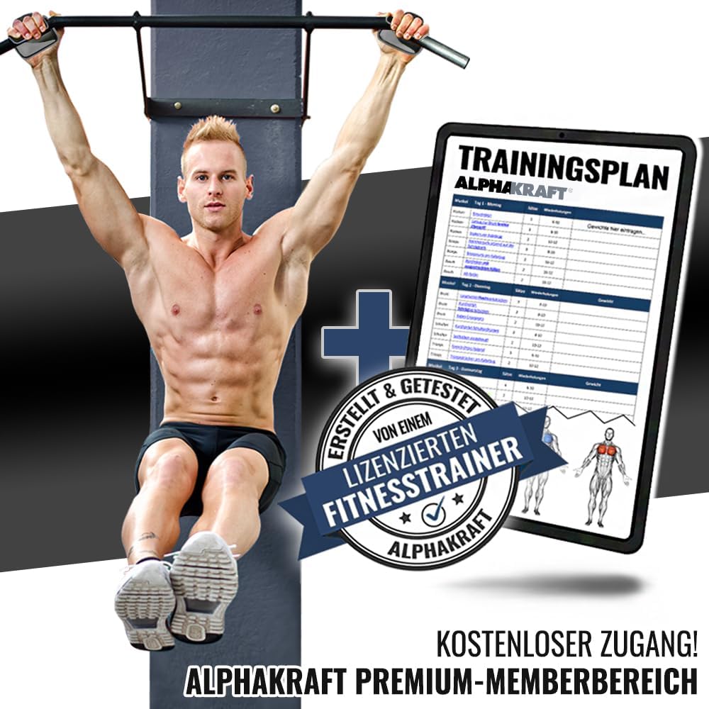 ALPHAKRAFT® Griffpolster Kraftsport [1 Paar] | Griffpads Krafttraining & Grip Pads Gym | rutschfeste
