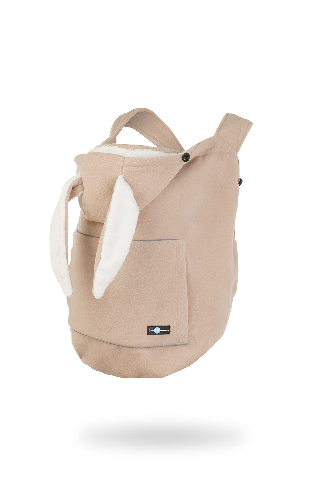 Fleece BABY Tragecover Tragebadeckung BUNNY CAPPUCCINO Beige, Beige