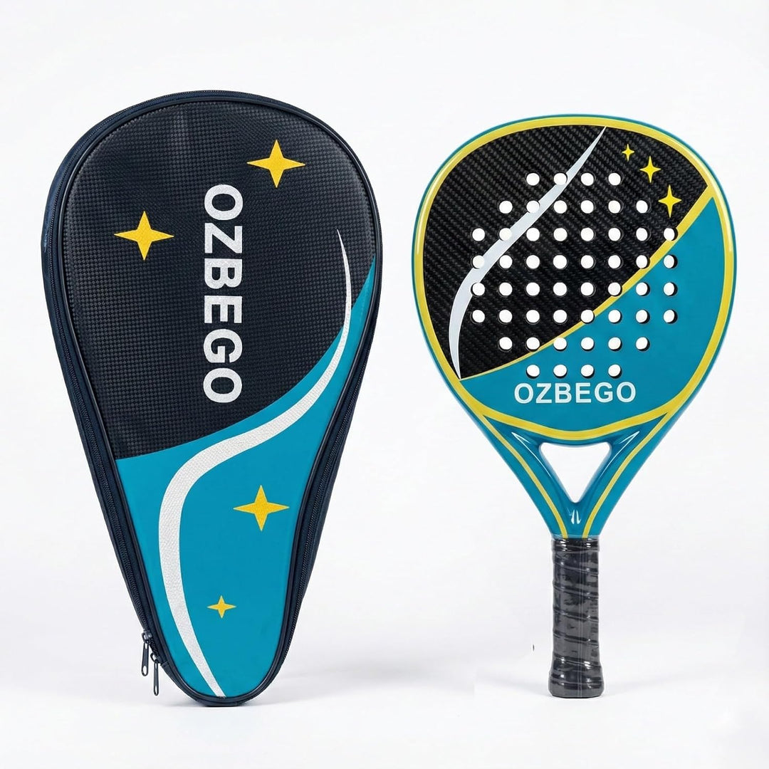 Padel Schläger Set – inkl. Tragetasche & Zubehör – 100% Vollcarbon (inkl. 3K Carbon Modelle) – Eva K