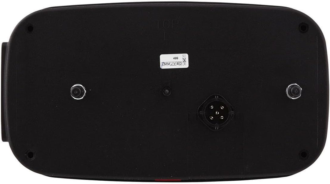 HELLA - Heckleuchte - Glühlampe - 12V - Anbau/geschraubt - Lichtscheibenfarbe: rot/gelb - Stecker: R