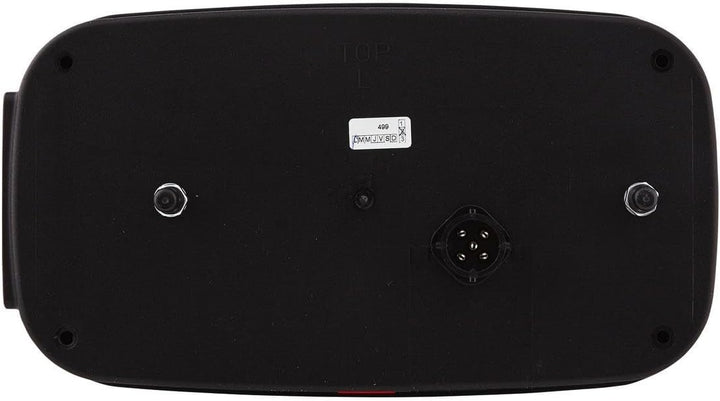 HELLA - Heckleuchte - Glühlampe - 12V - Anbau/geschraubt - Lichtscheibenfarbe: rot/gelb - Stecker: R
