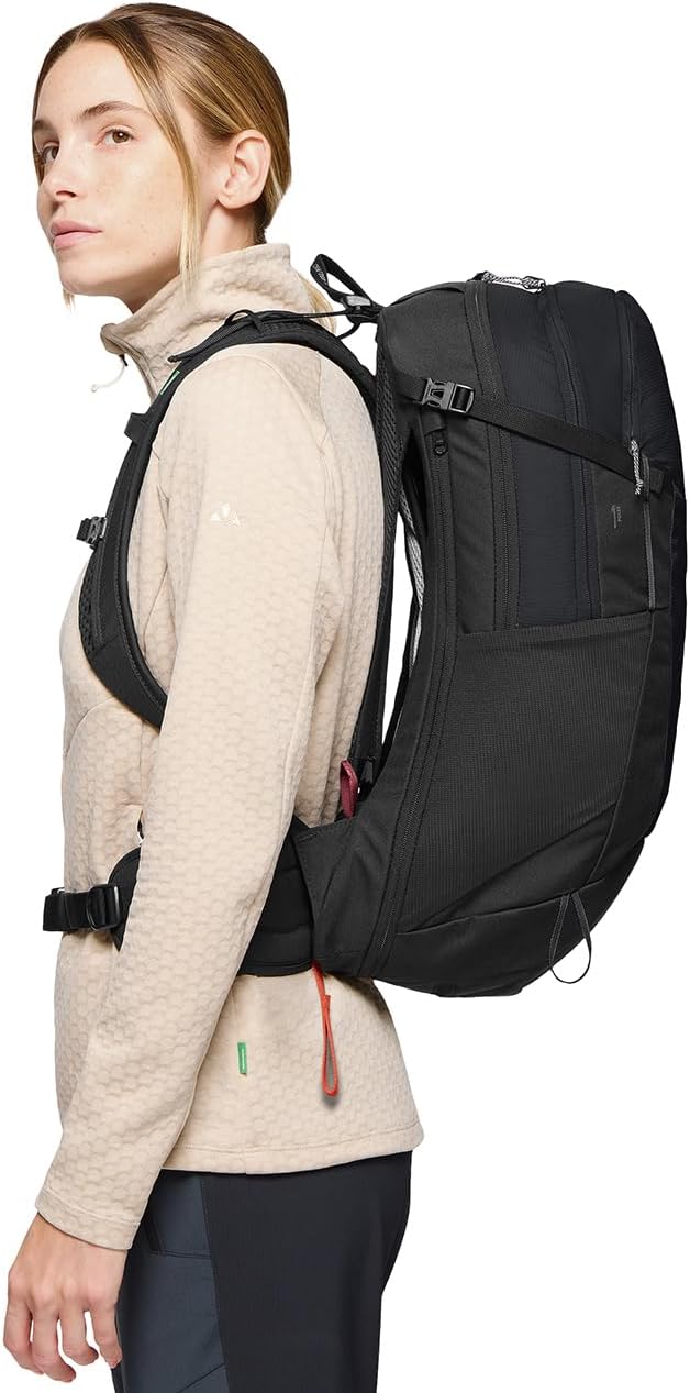 VAUDE Unisex Wizard 24+4 Rucksäcke20-29L Mittelgrosse Schwarz, Mittelgrosse Schwarz