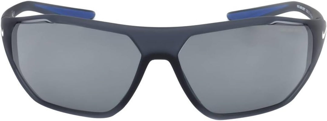 Nike Unisex Aero Drift Sunglasses, 021 Matte Dark Grey/Grey/Silvr, One Size